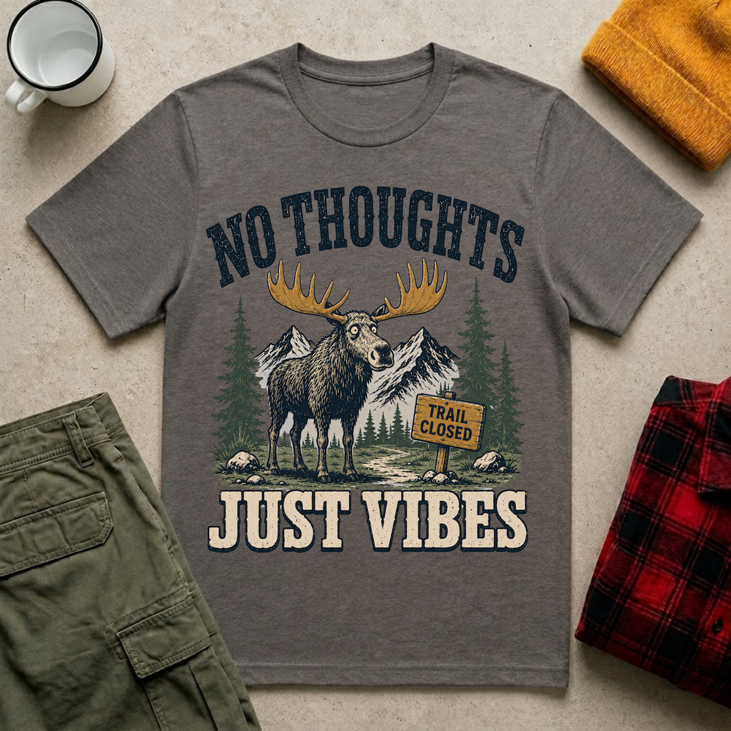 No Thoughts Just Vibes T-Shirt