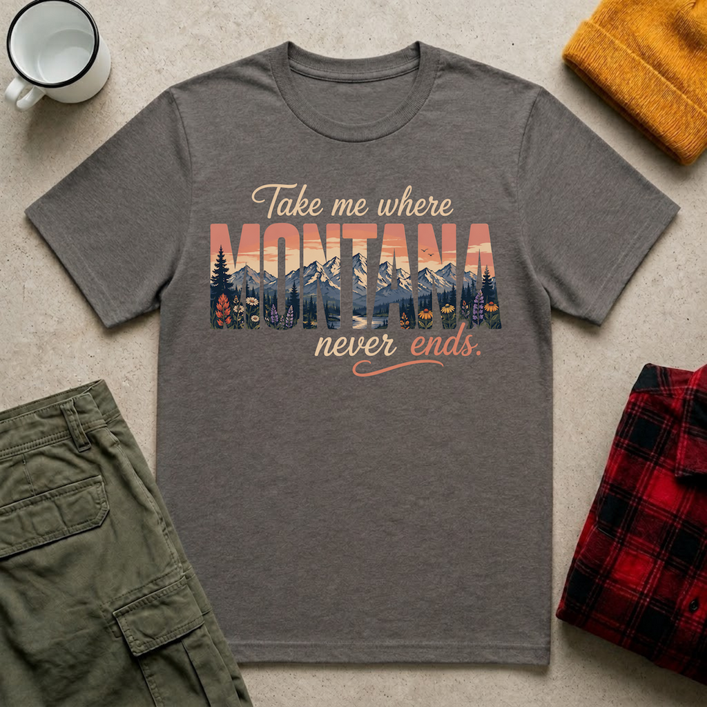 Montana Never Ends T-Shirt