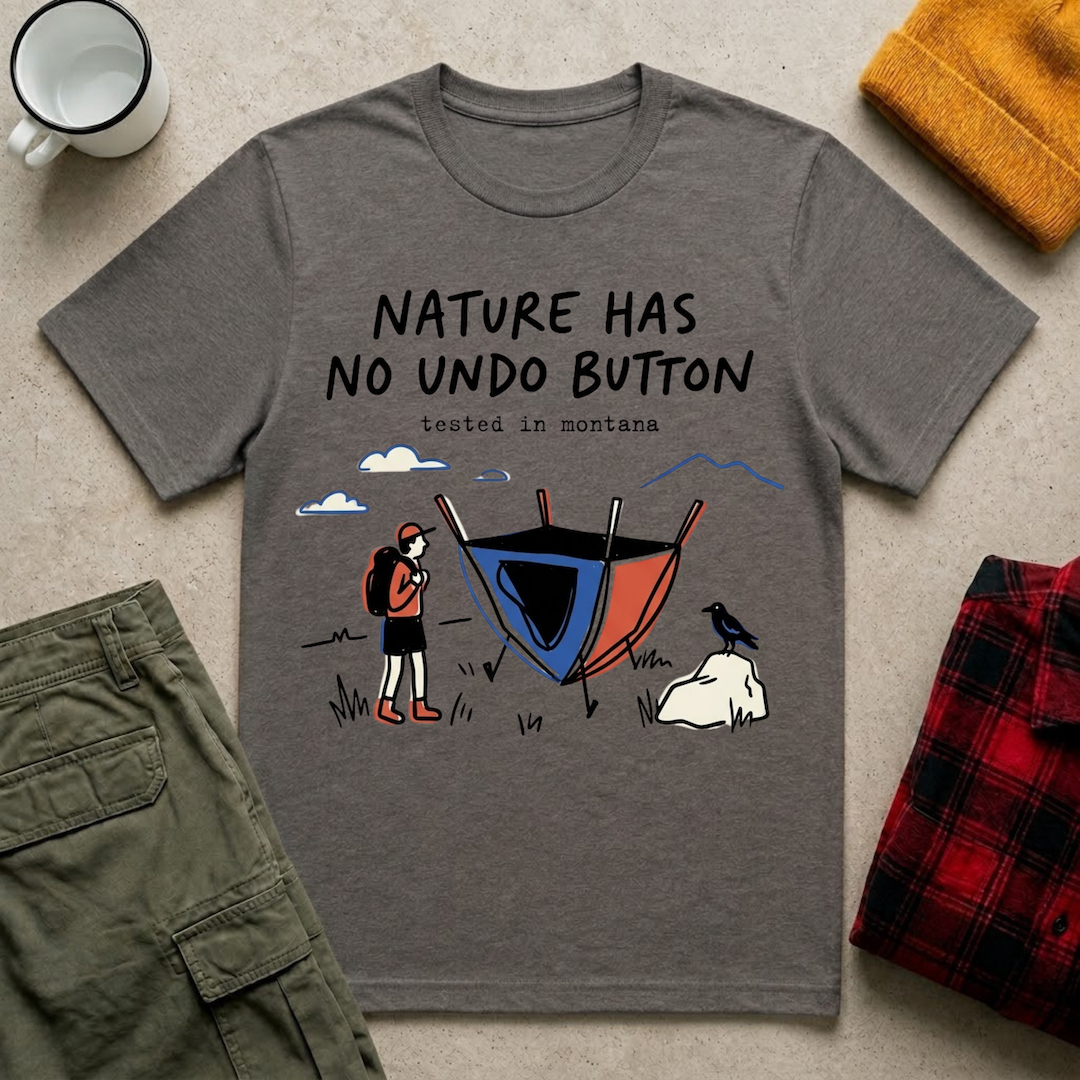 No Undo Button T-Shirt