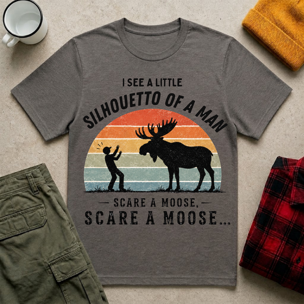 Scare A Moose Tee