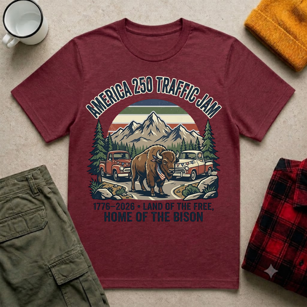 America 250 Traffic Jam T-Shirt