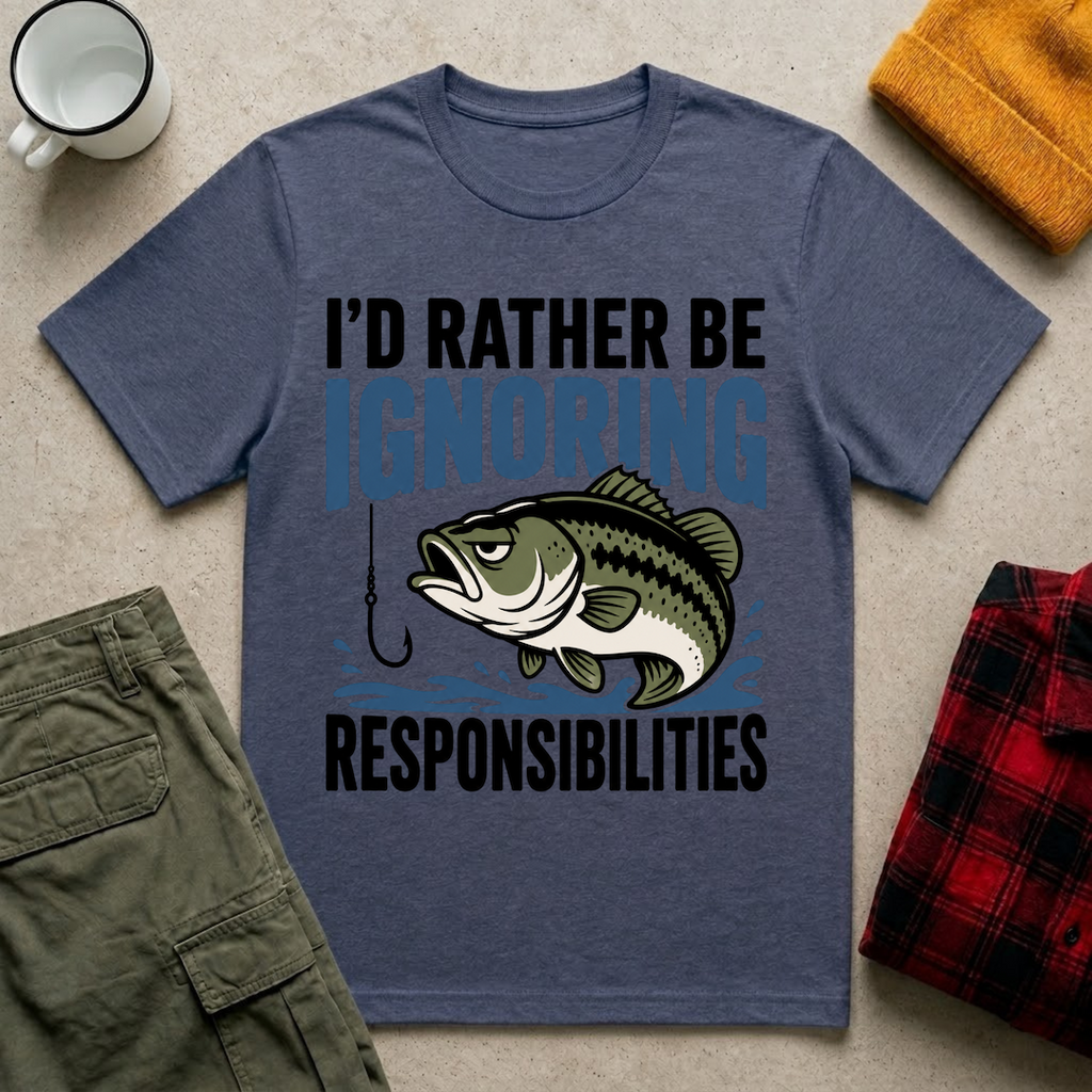 I'd Rather Be Ignoring Responsibilities T-Shirt