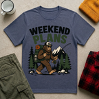 Weekend Plans Bigfoot T-Shirt