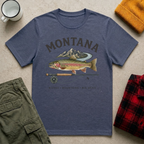 Rivers Mountains Big Sky T-Shirt