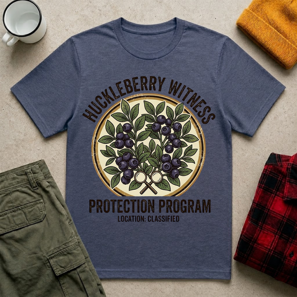 Huckleberry Witness Protection T-Shirt