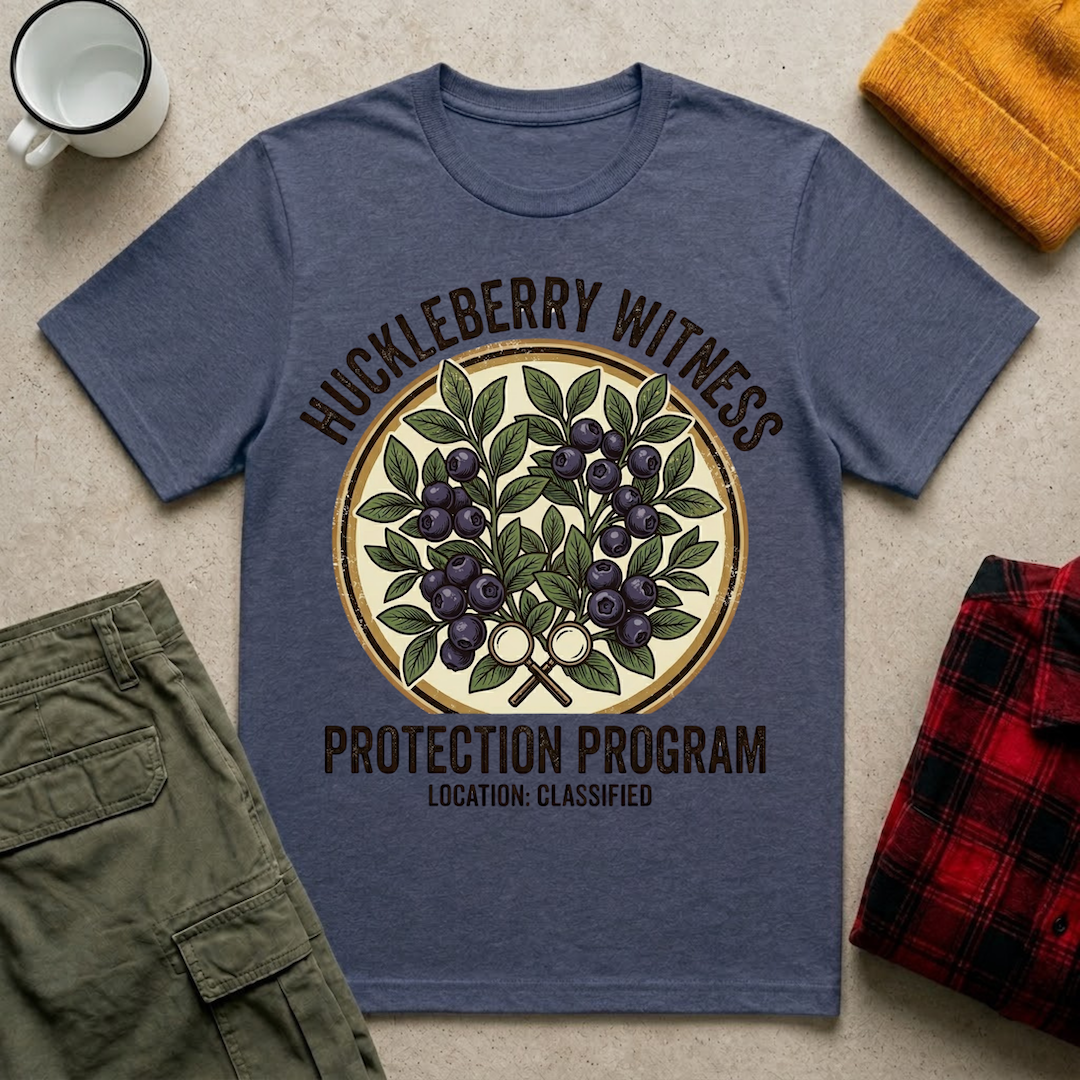 Huckleberry Witness Protection T-Shirt