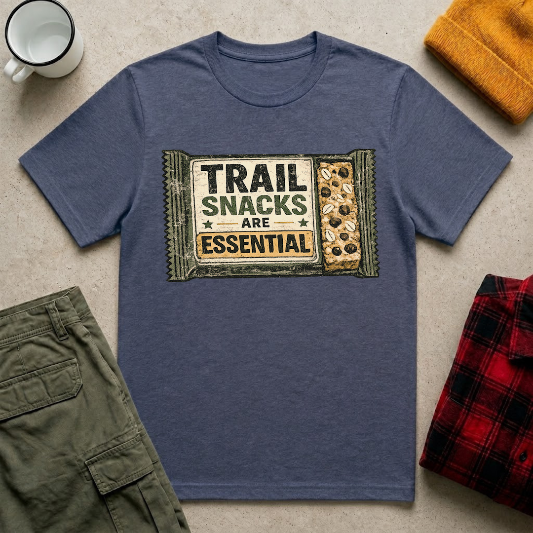 Trail Snacks Are Essential T-Shirt