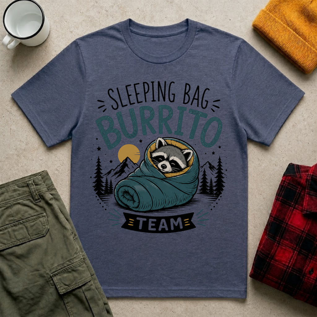 Sleeping Bag Burrito T-Shirt