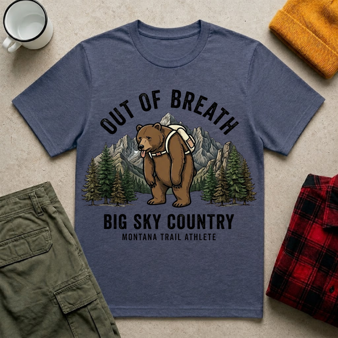 Out Of Breath Trail Athlete T-Shirt