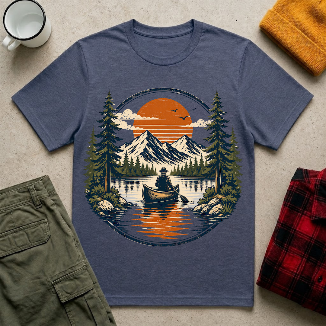 Mountains Sunset T-Shirt