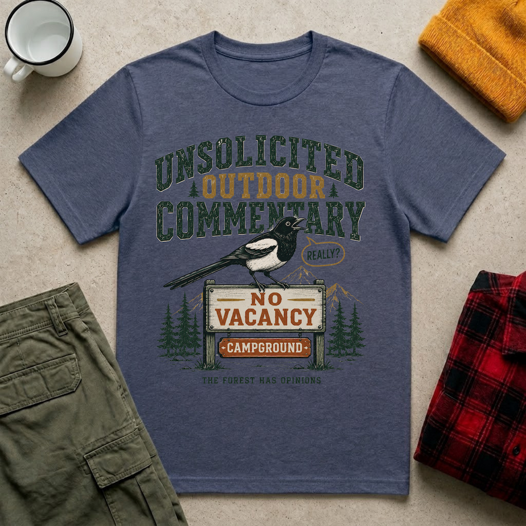 Unsolicited Outdoor Commentary T-Shirt