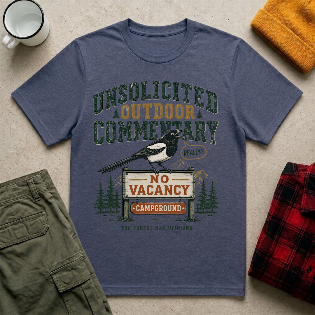 Unsolicited Outdoor Commentary T-Shirt