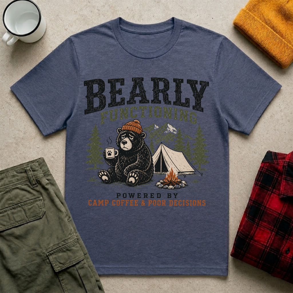 Bearly Functioning T-Shirt