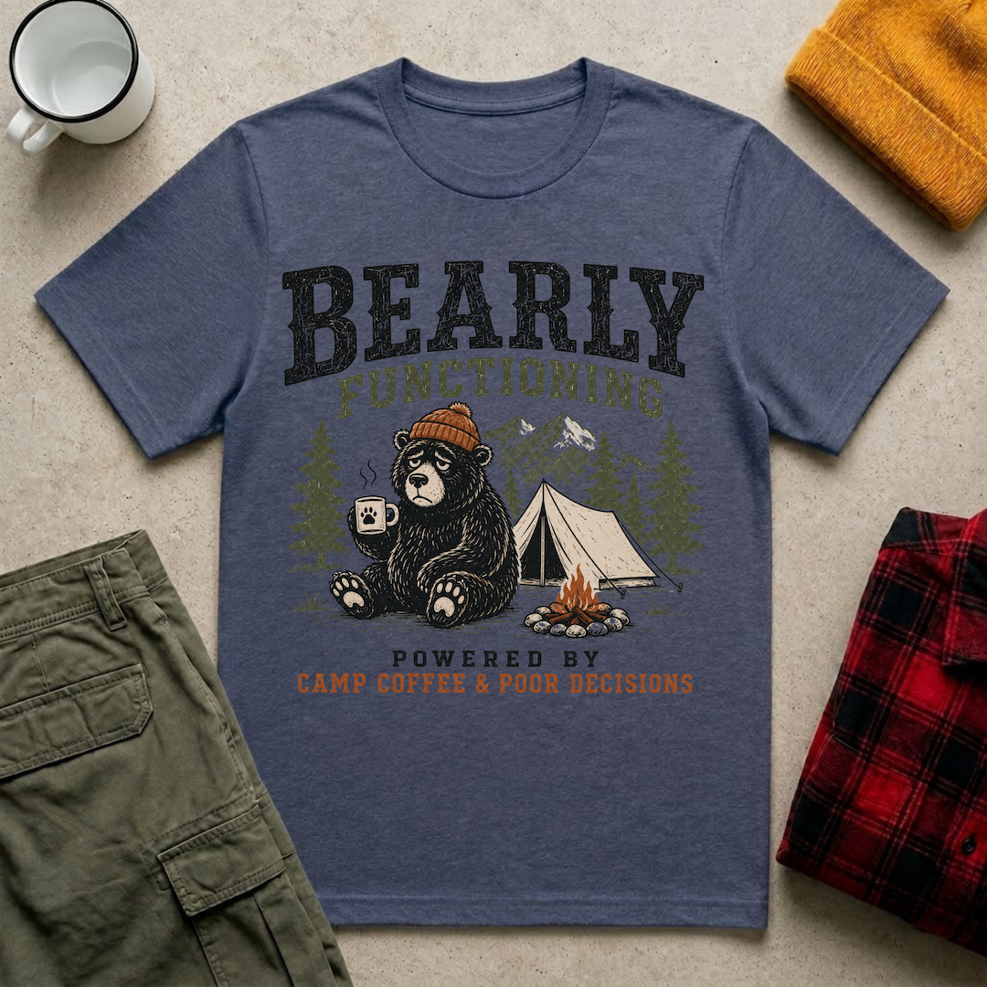 Bearly Functioning T-Shirt
