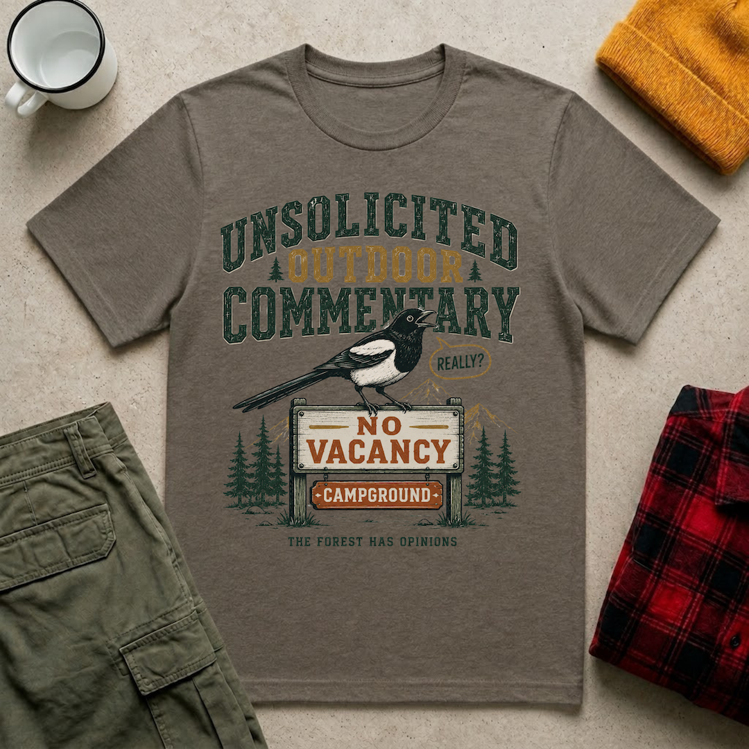 Unsolicited Outdoor Commentary T-Shirt