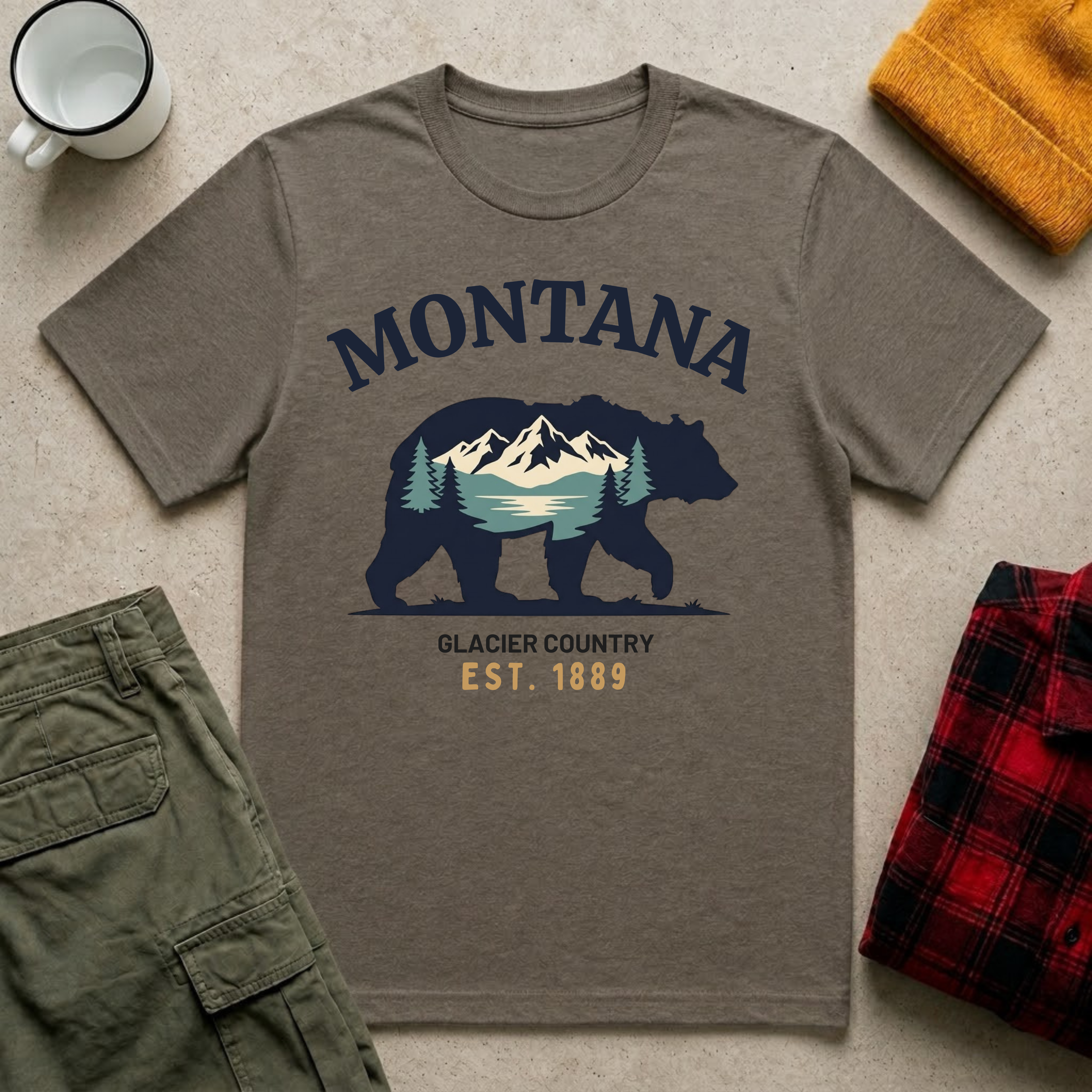 Glacier Country T-Shirt