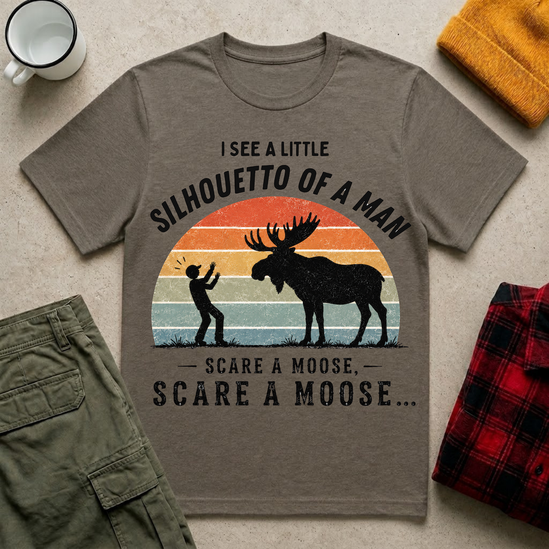 Scare A Moose Tee