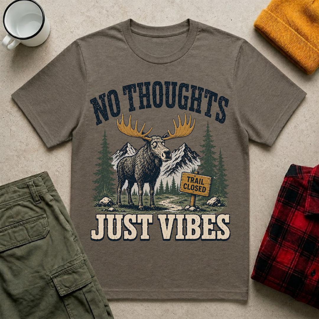 No Thoughts Just Vibes T-Shirt