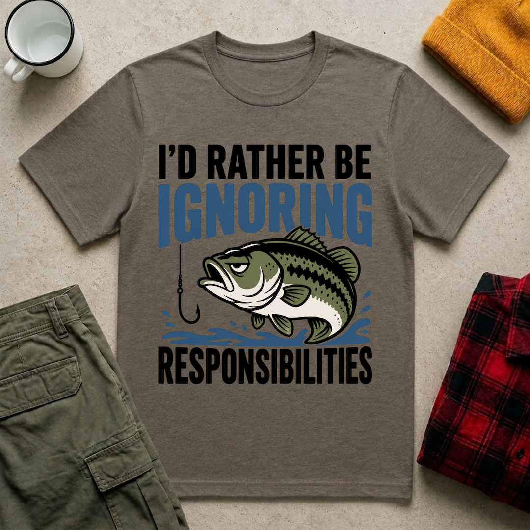 I'd Rather Be Ignoring Responsibilities T-Shirt