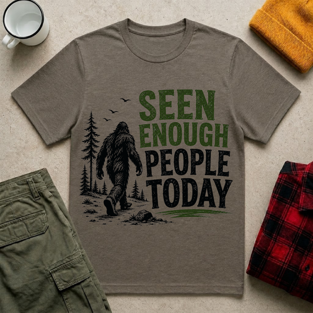 Seen Enough People Today T-shirt