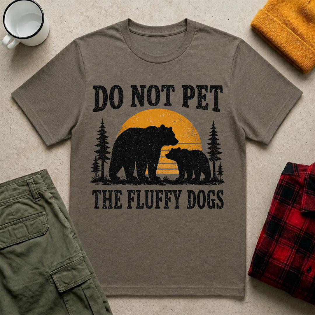 Do Not Pet The Fluffy Dogs T-Shirt