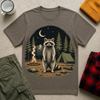 Raccoon Camping  T-Shirt
