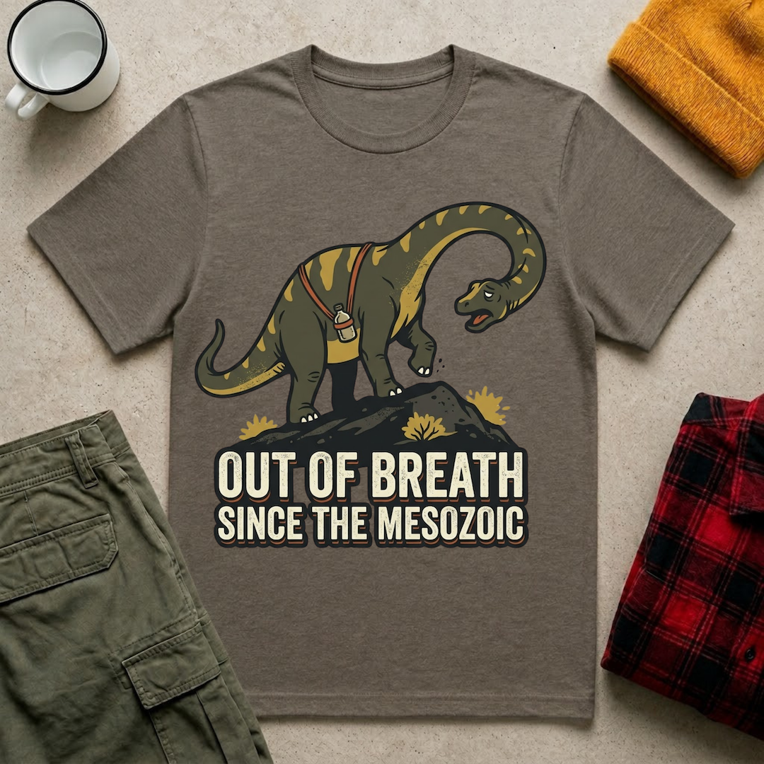 Out Of Breath Since Mesozoic T-Shirt