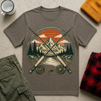 Crossed Fly Rods T-Shirt