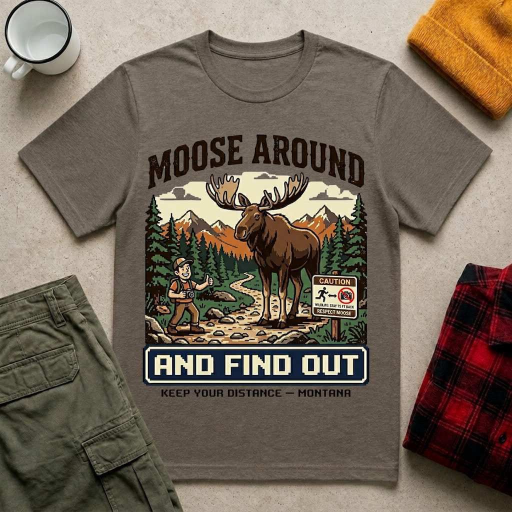 Moose Around T-Shirt