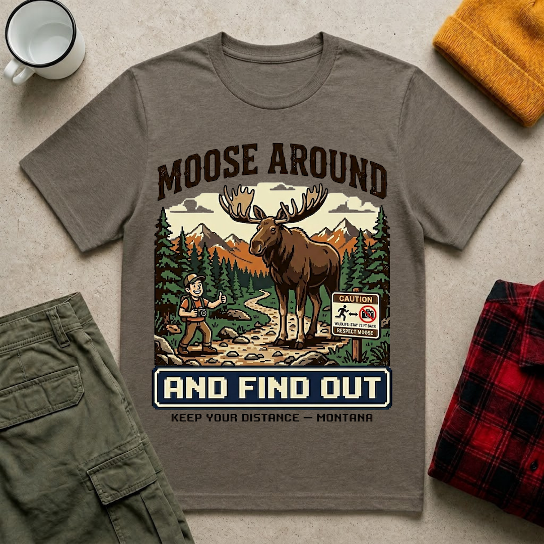 Moose Around T-Shirt