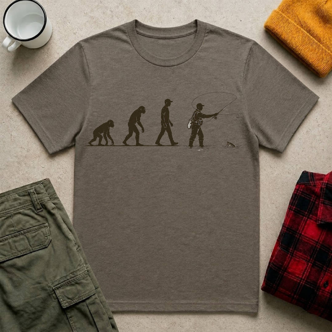 Fisherman Evolution T-Shirt