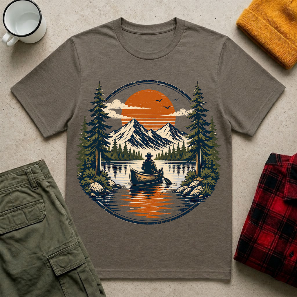 Mountains Sunset T-Shirt