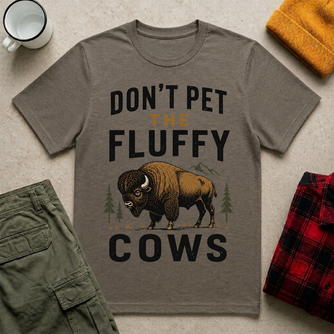Pet The Fluffy Cows T-Shirt