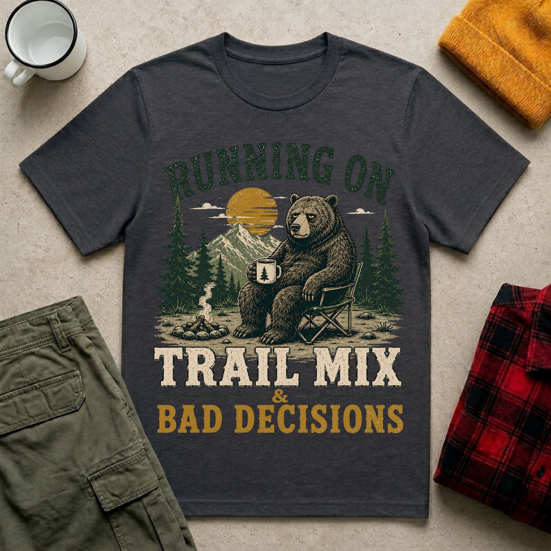 Running On Trail Mix T-Shirt