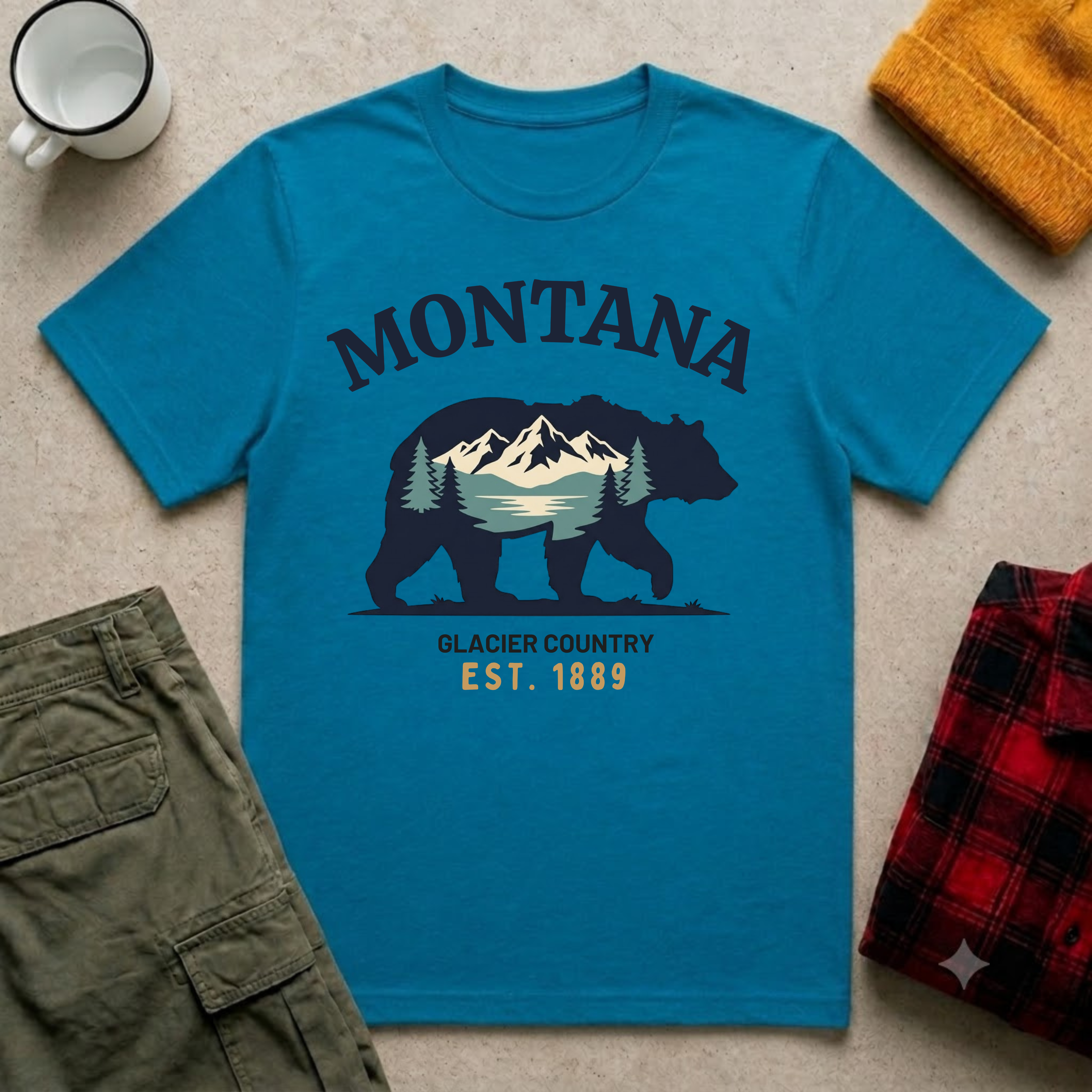 Glacier Country T-Shirt