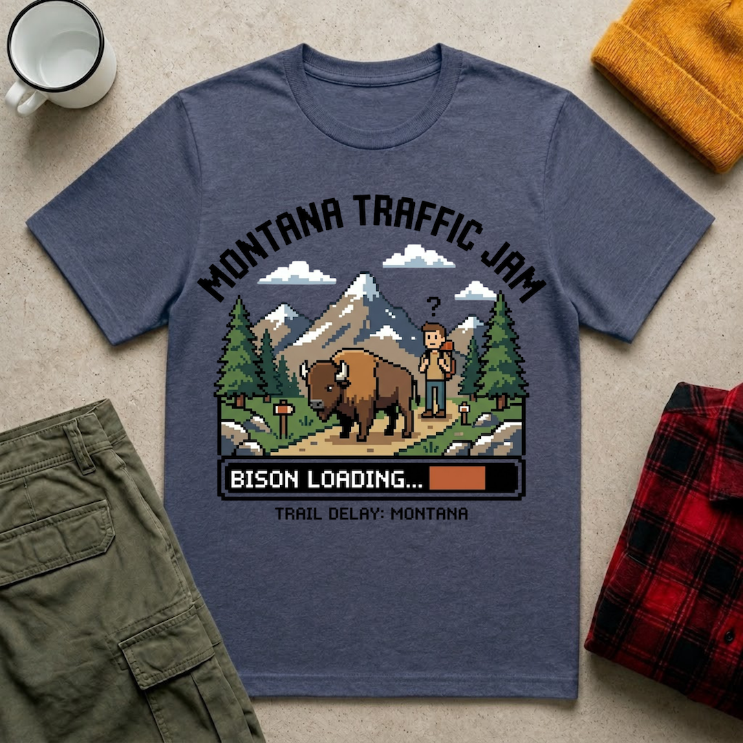 Bison Loading T-Shirt