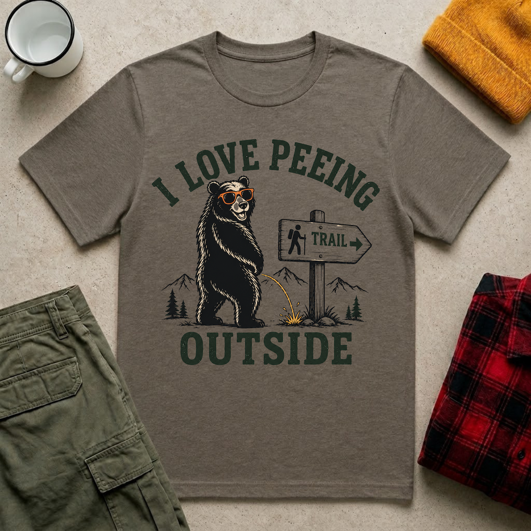 I Love Peeing Outside T-Shirt