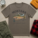 Rivers Mountains Big Sky T-Shirt