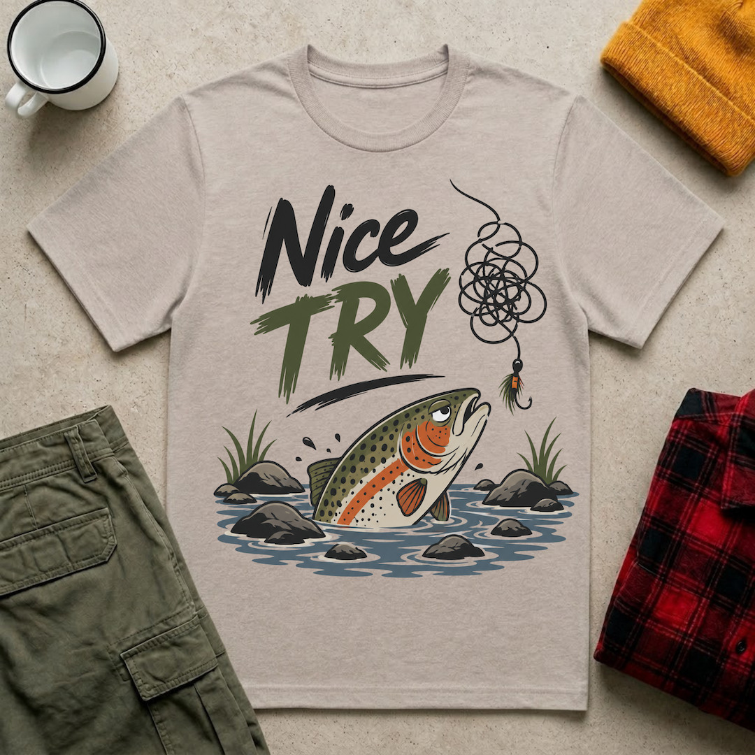 Nice Try Trout T-Shirt