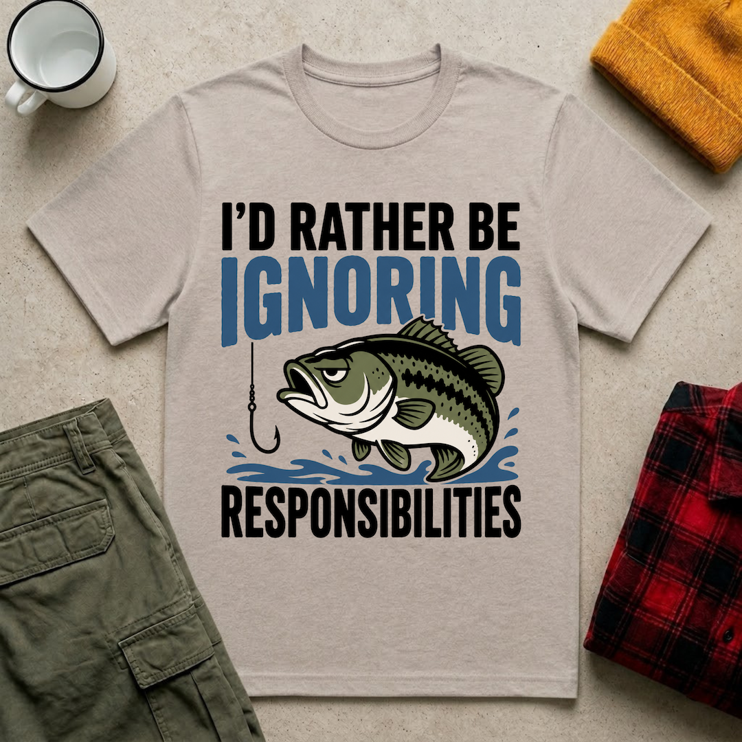 I'd Rather Be Ignoring Responsibilities T-Shirt