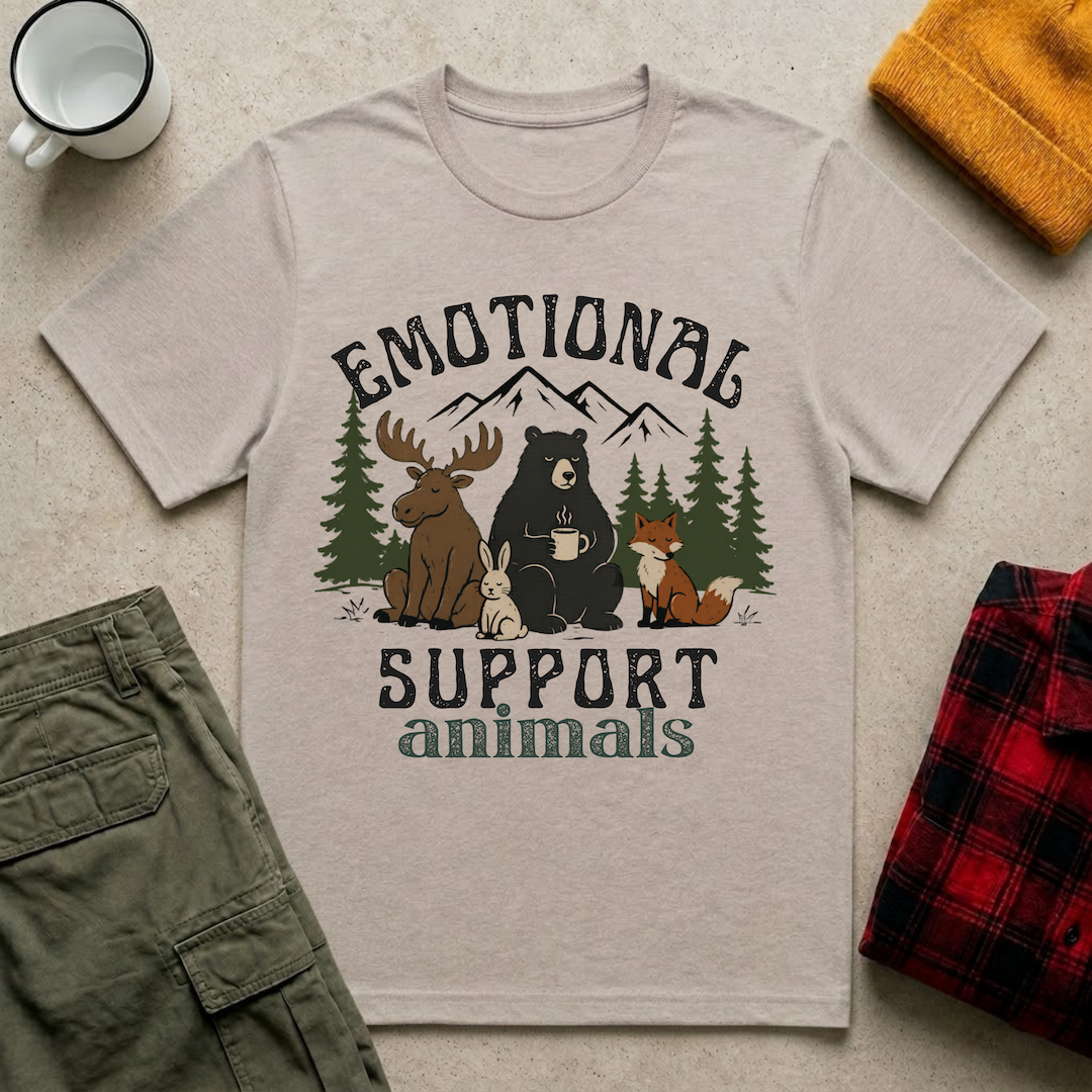 Emotional Support Animals T-Shirt