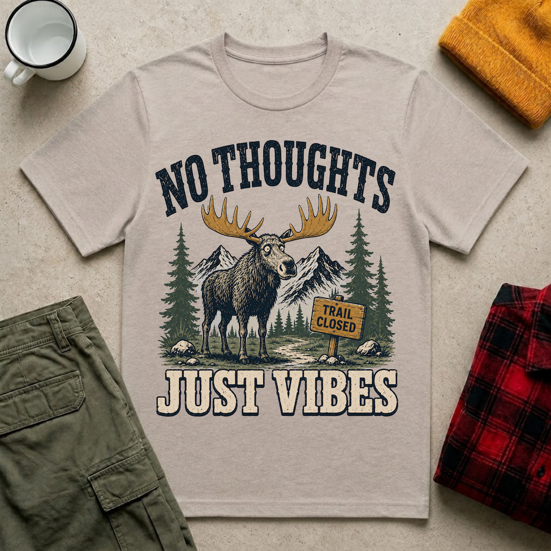No Thoughts Just Vibes T-Shirt