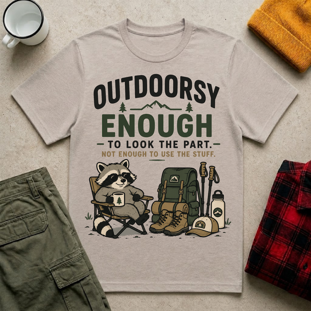 Outdoorsy Enough T-Shirt