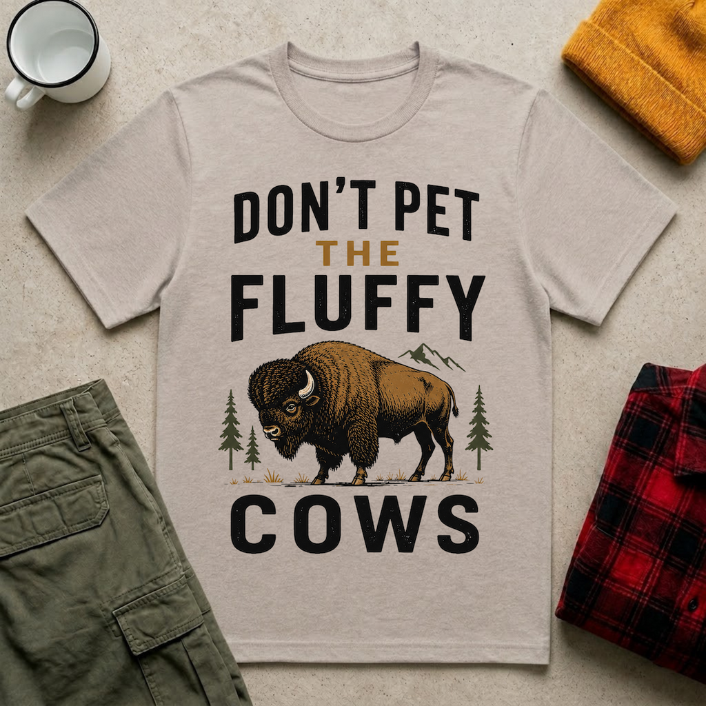 Pet The Fluffy Cows T-Shirt