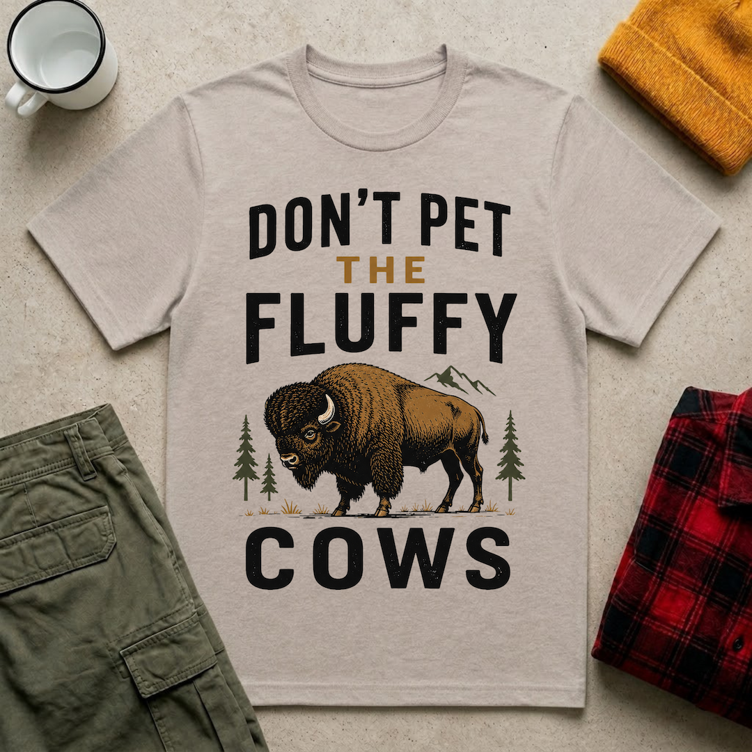Pet The Fluffy Cows T-Shirt