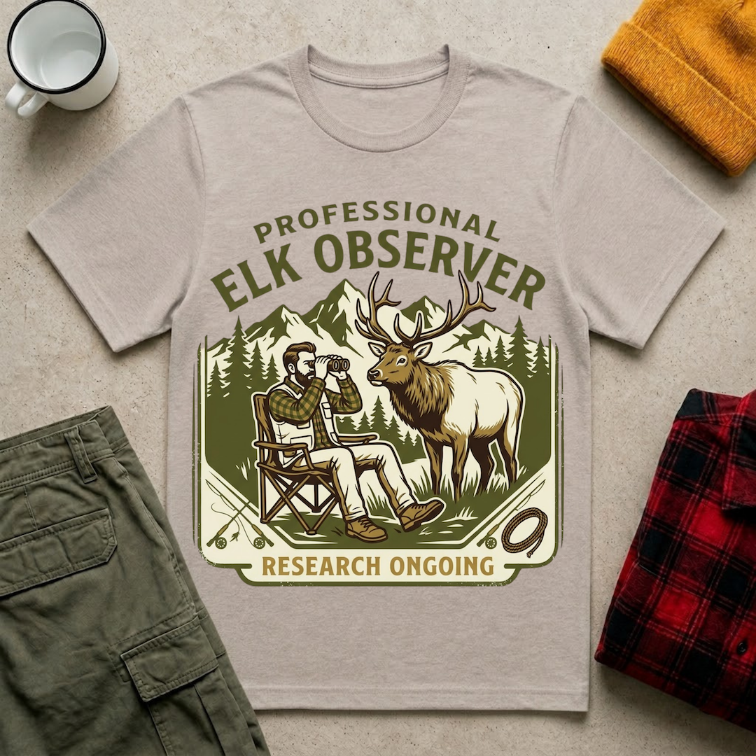 Professional Elk Observer T-Shirt