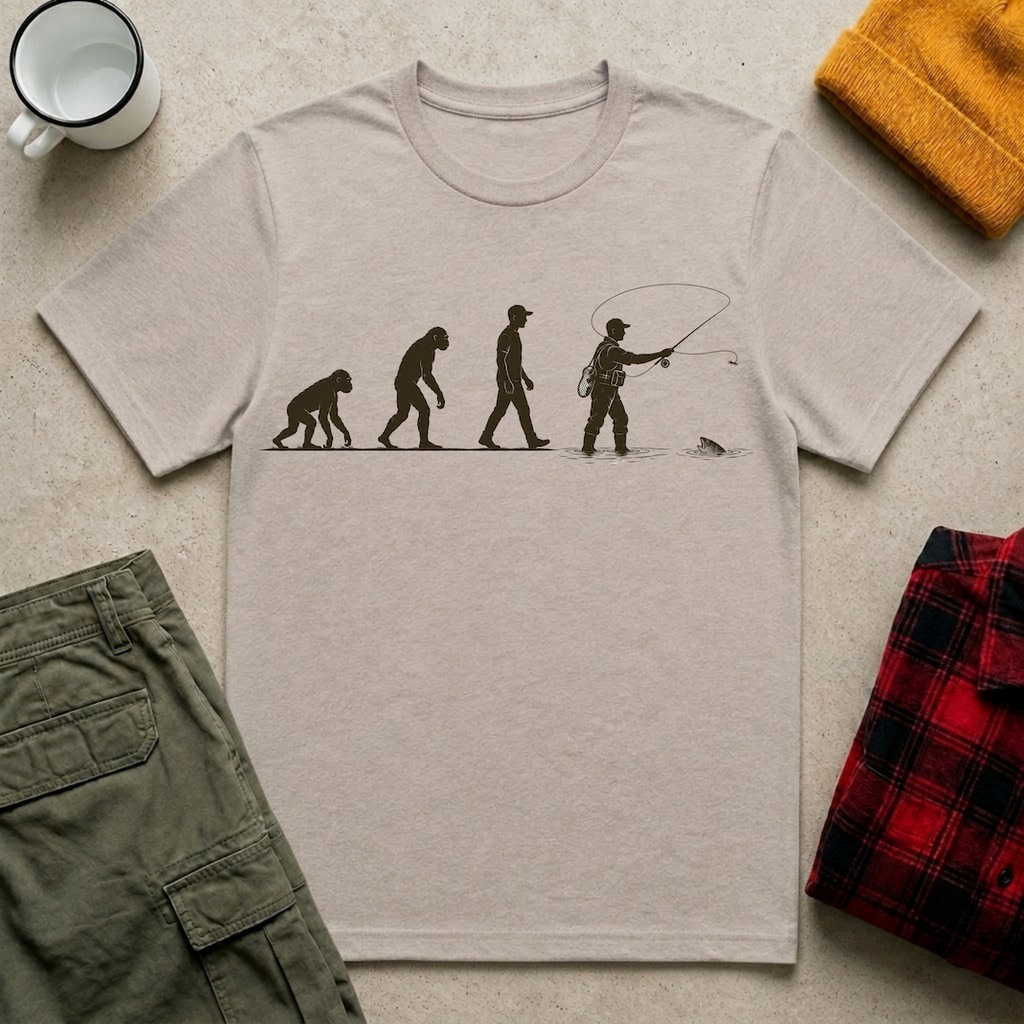 Fisherman Evolution T-Shirt