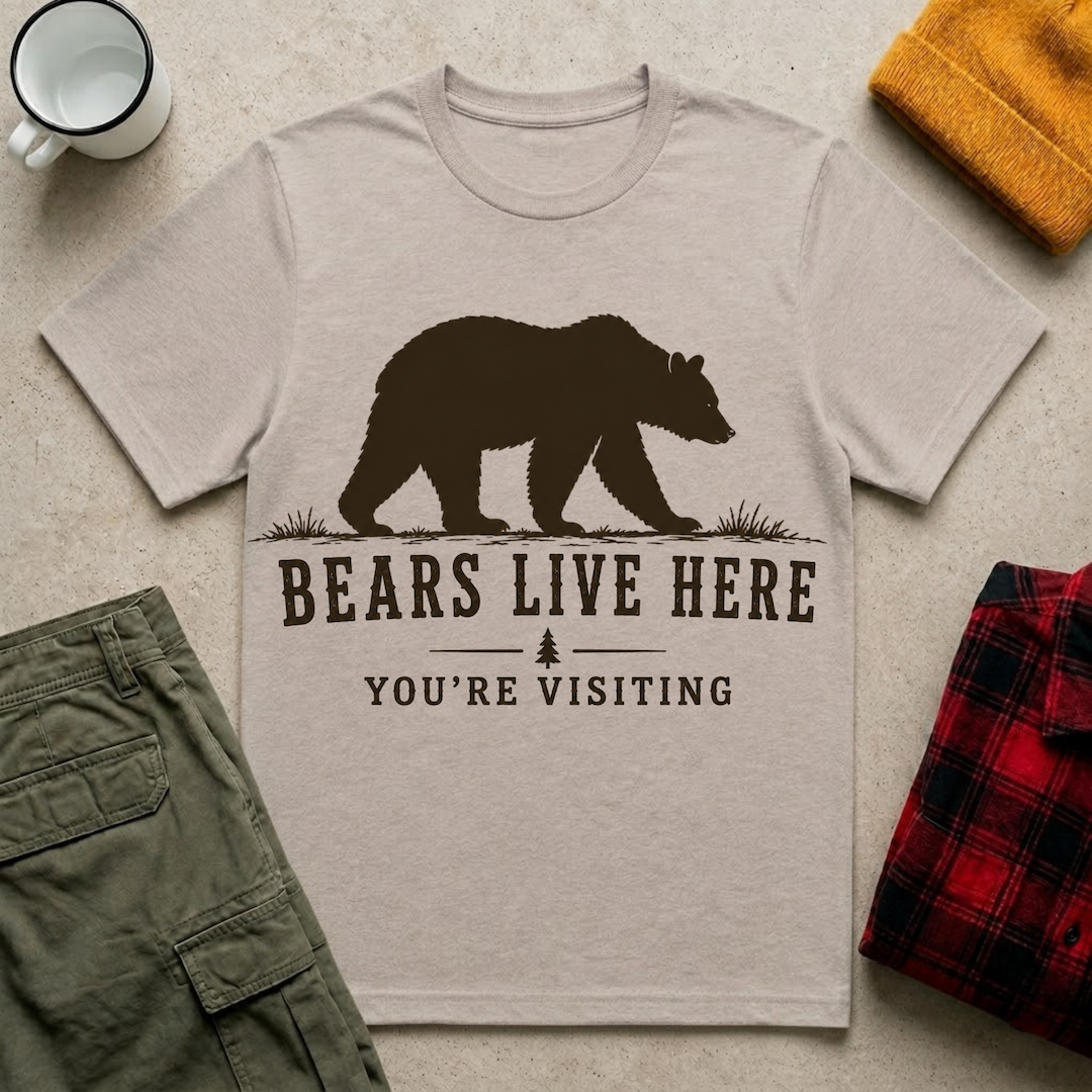 Bears Live Here T-Shirt