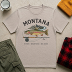 Rivers Mountains Big Sky T-Shirt