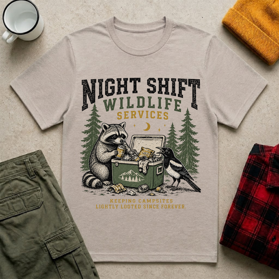 Night Shift Wildlife Services T-Shirt
